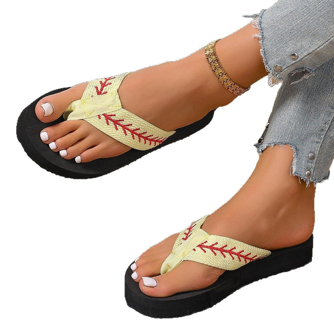 Dame Zehentrenner-sandaler med åndbart remdesign og skridsikker sål Stilla