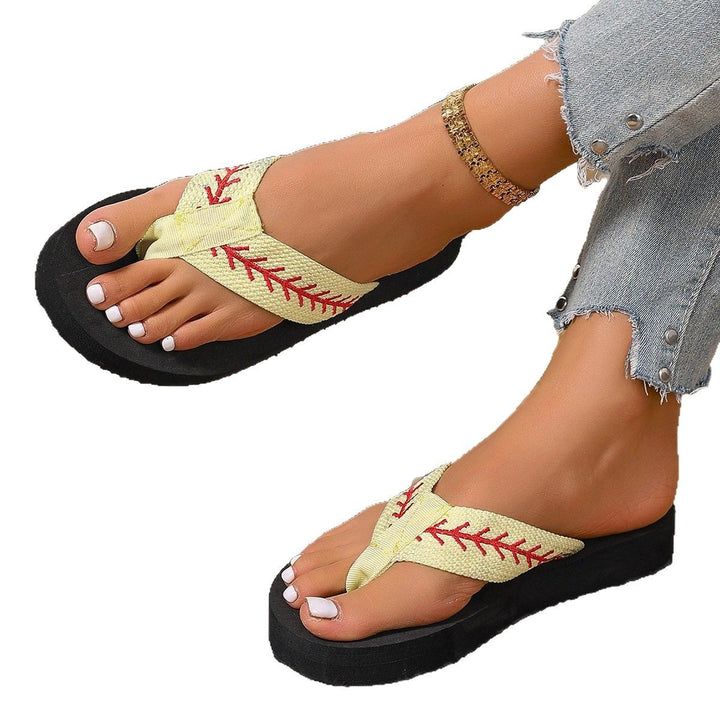 Dame Zehentrenner-sandaler med åndbart remdesign og skridsikker sål Stilla
