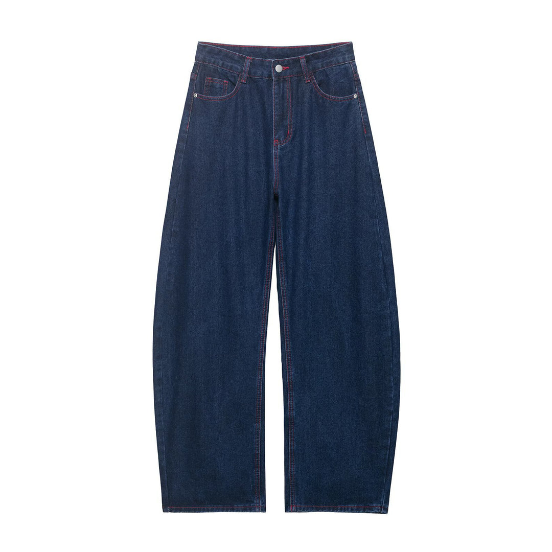 Dame brede jeans i afslappet snit Skovae