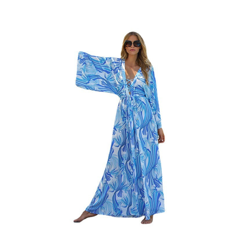 Dame Flydende Strand Maxi Kjole Stilla