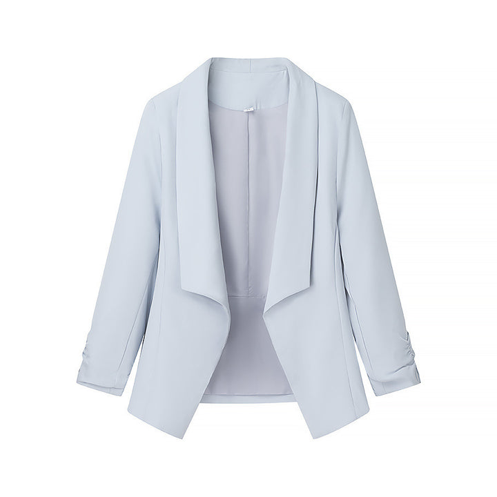 Dame Elegant Jakke med Casual Snit og Chic Krave Stilla