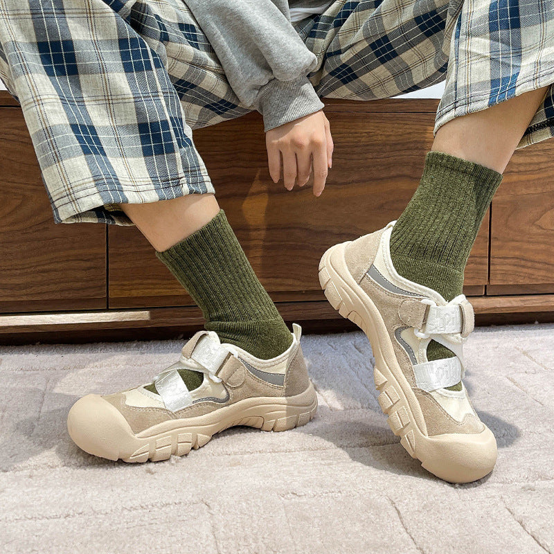 Dame Aktive Vandresko med justerbar velcro og skridsikker sål Stilla