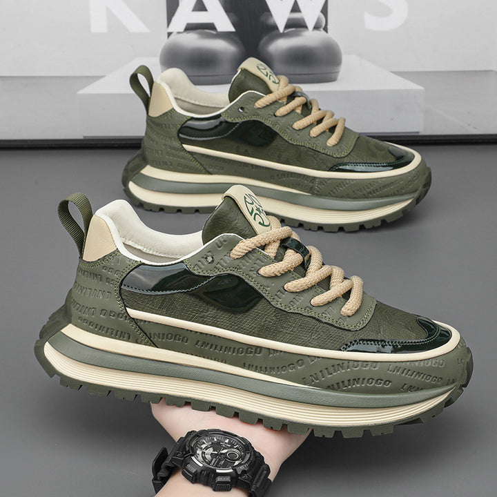 Herrer Fritids Chunky Sneakers Stilla
