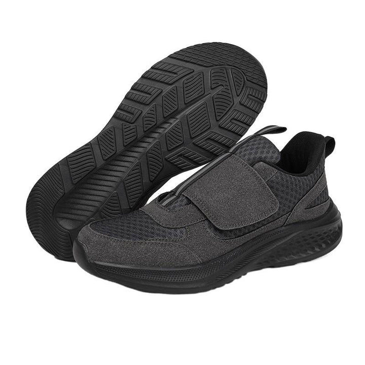 Herren nan urbaner Slip-On-sneaker med velcro-frontlås, elastisk træk-system og mellemlagsdæmpning Skovae