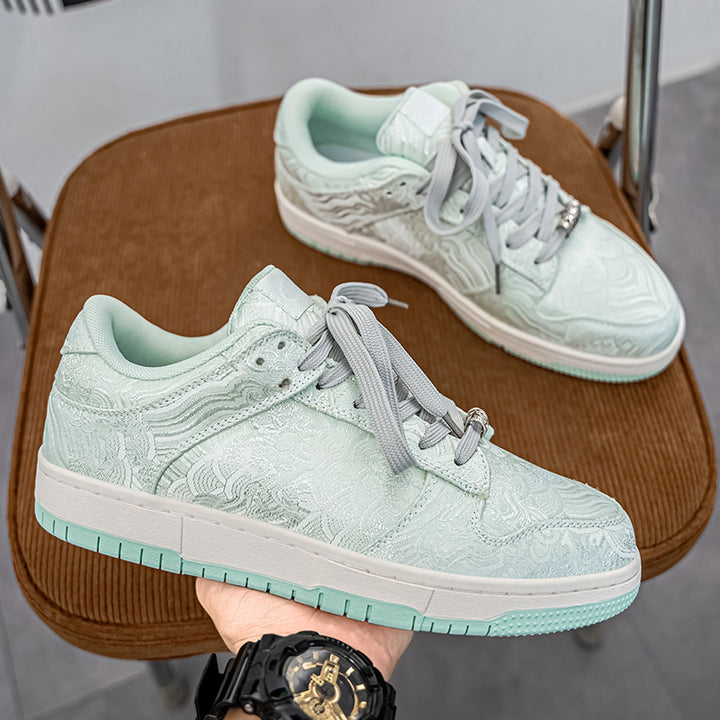 Dame Elegante Teksturerede Fritids Sneakers Stilla