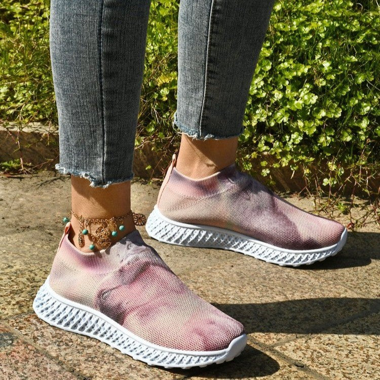 Dame Sportslige og åndbare Sneakers Stilla