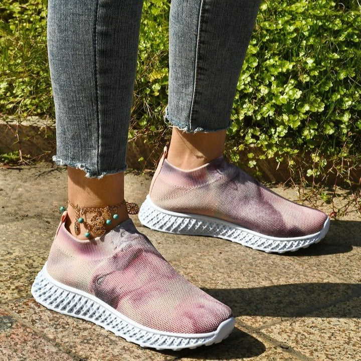 Dame Sportslige og åndbare Sneakers Stilla