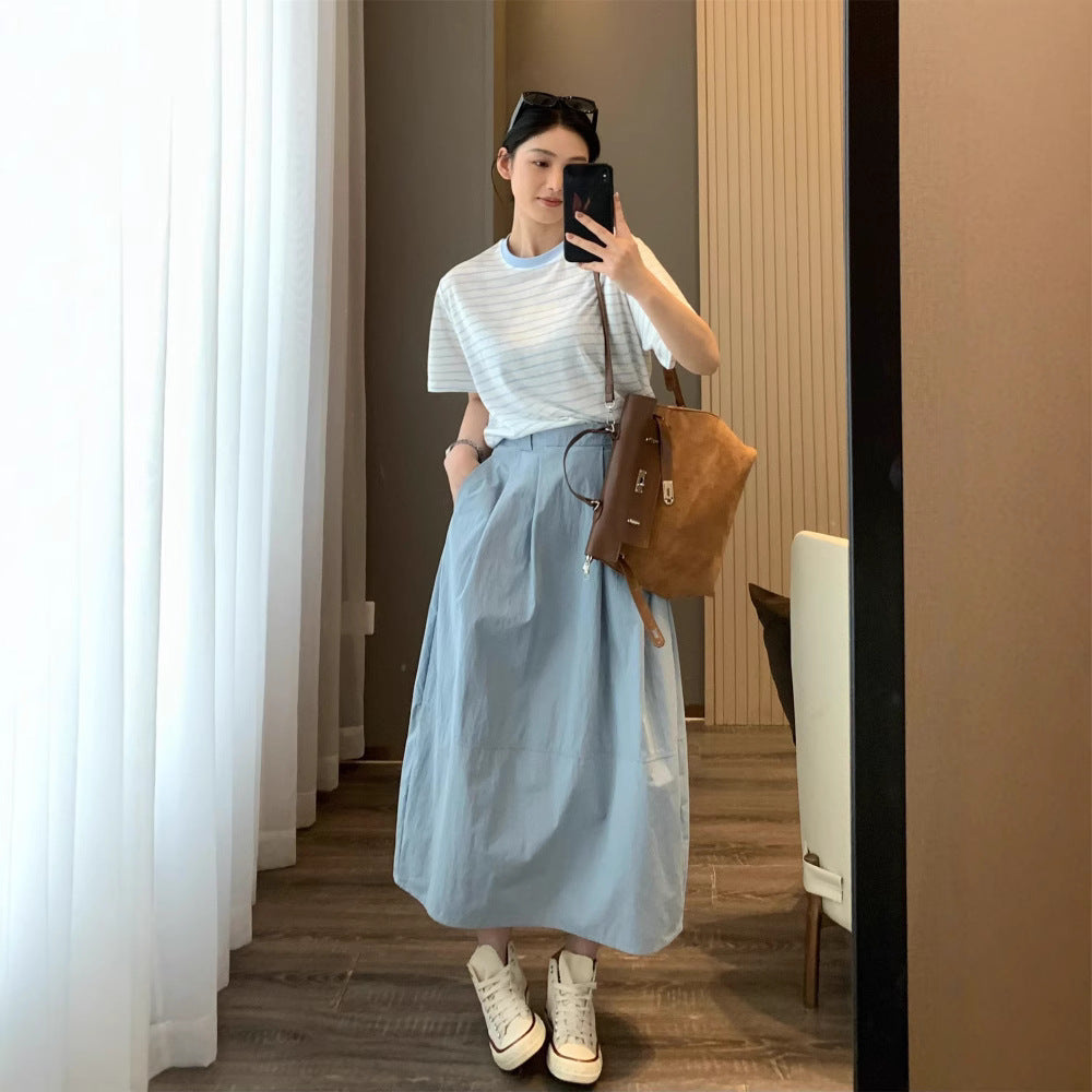 Dame Komfortabel Casual T-Shirt Stilla