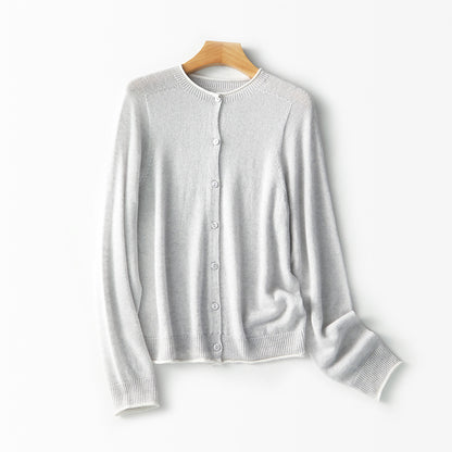 Femme Knap-Cardigan Stilla