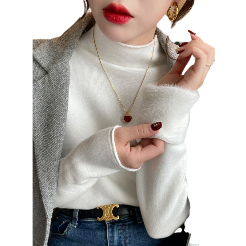 Dame Elegant Turtleneck Sweater lavet af Blødt Materiale Stilla
