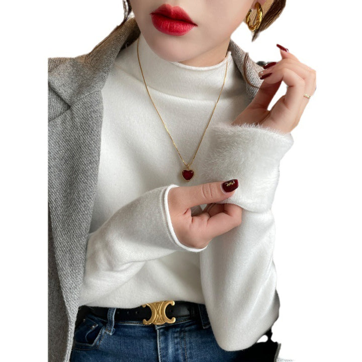 Dame Elegant Turtleneck Sweater lavet af Blødt Materiale Stilla