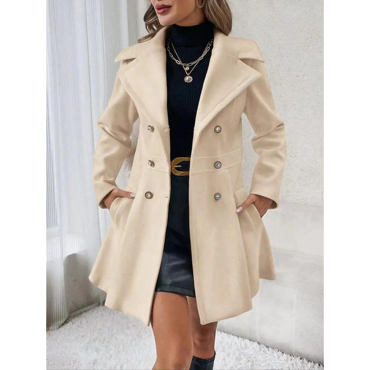 Dame elegant trench coat med skræddersyet snit Stilla