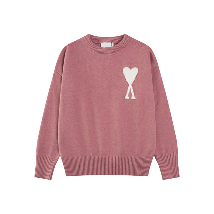 Stilla | Hjerte-broderet kvinders sweater