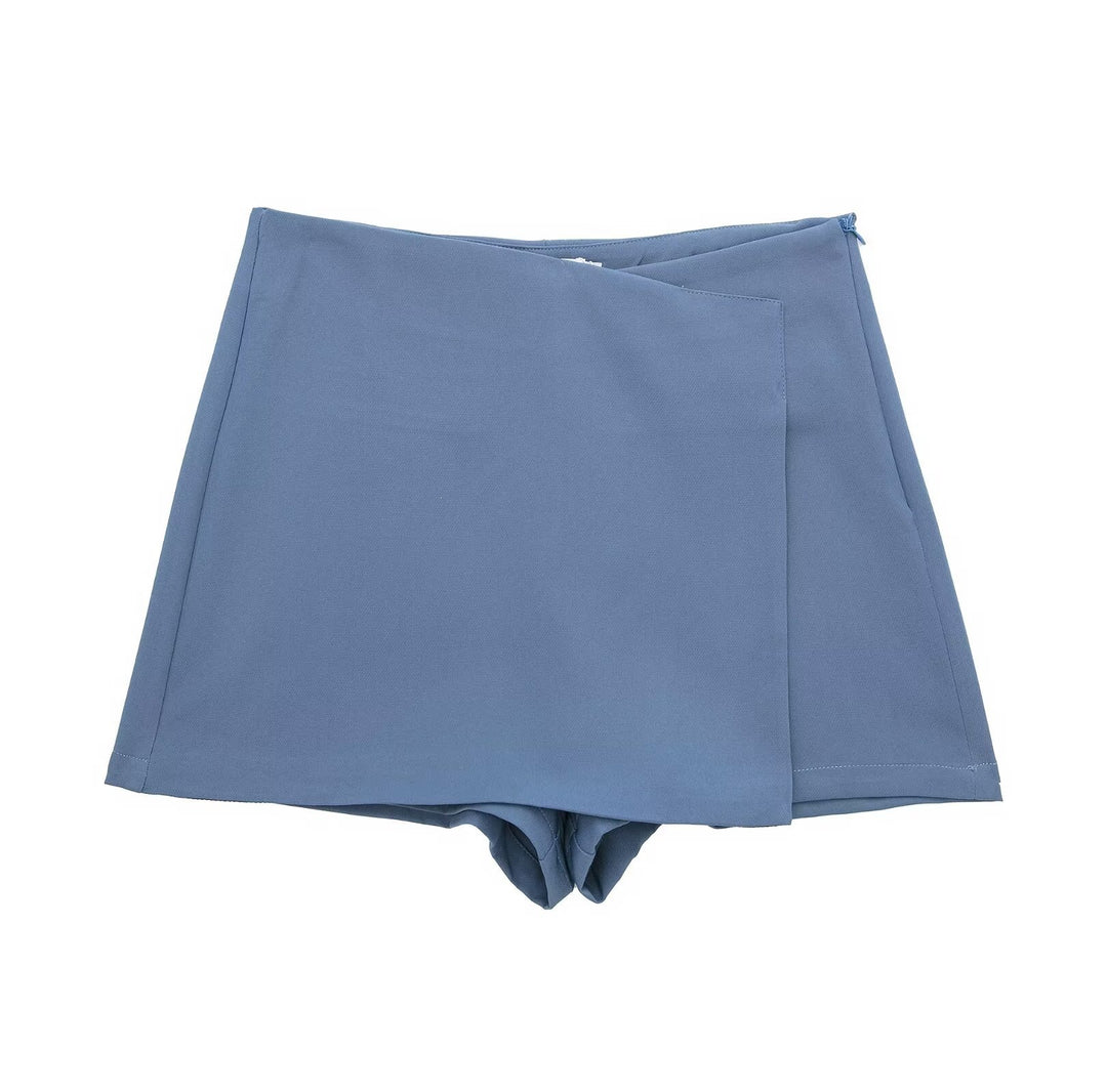 Dame sportlige shorts med elegant lagdesign Skovae