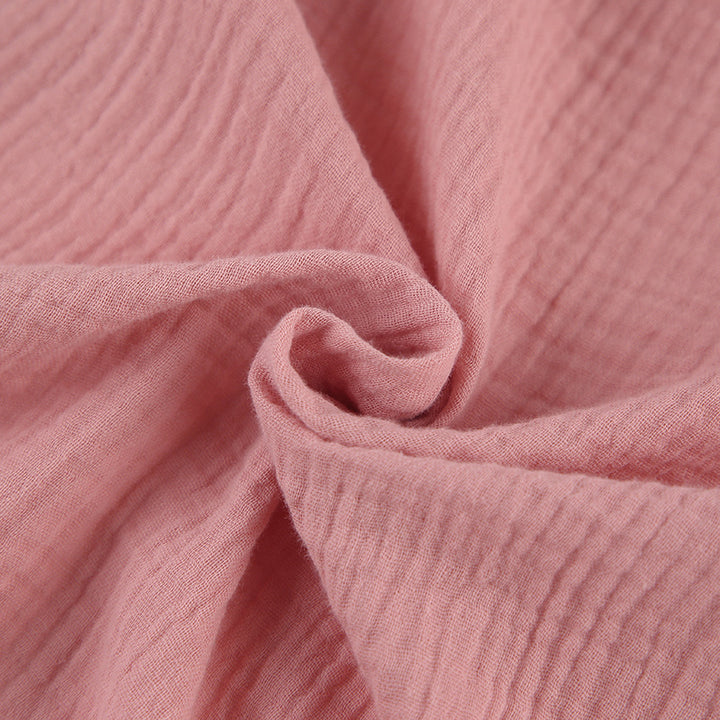 Dame luftig Kortærmet pyjamasæt i let materiale med knaplukning og elastisk talje Stilla
