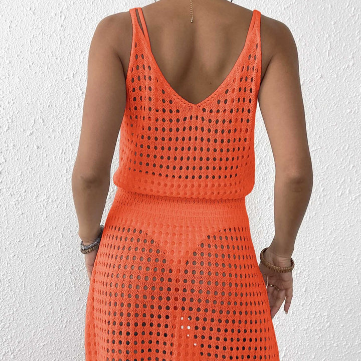 Femme Mesh Strand Mini Kjole Stilla