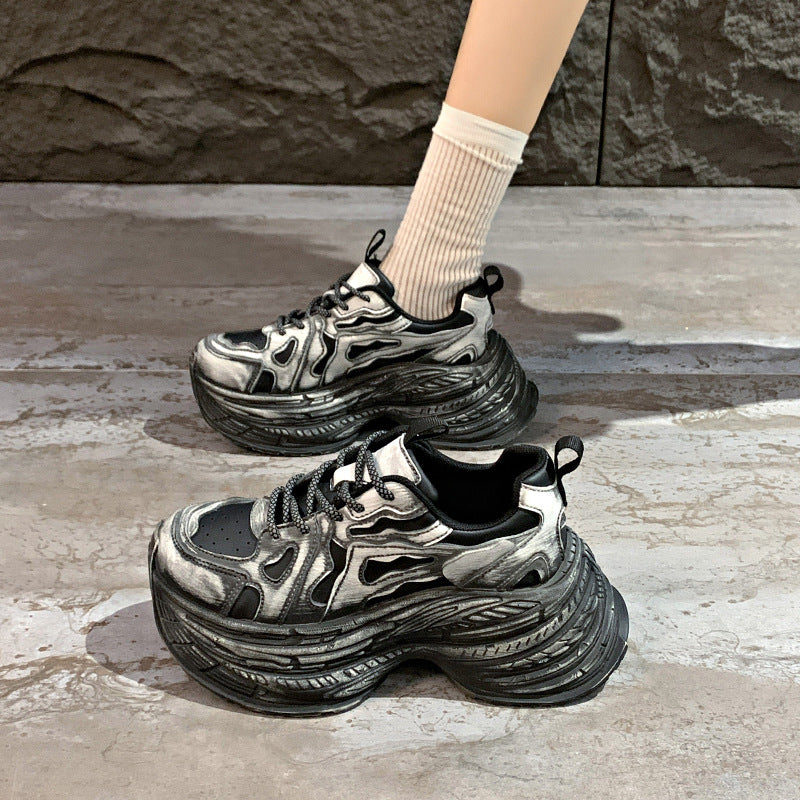 Dame Chunky Sneakers med innovativt dæmpningssystem og ergonomisk sålekonstruktion Stilla