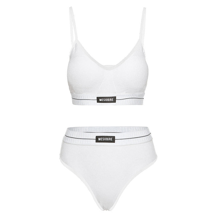 Dame badedragt med sporty design og elastisk bånd Stilla