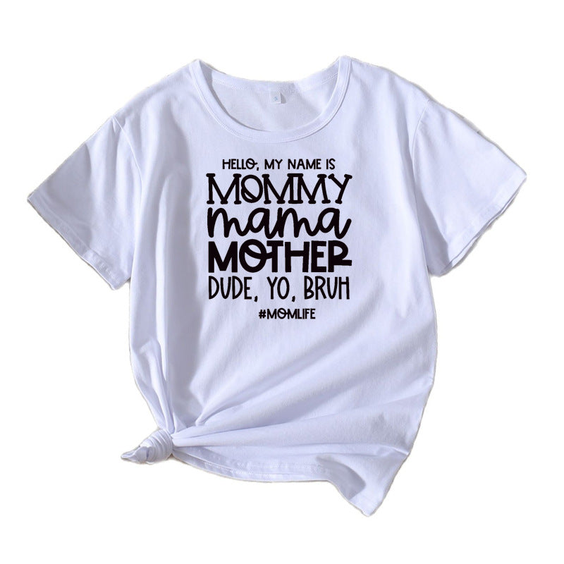 Kvinder Sjov Statement Grafik T-shirt Stilla