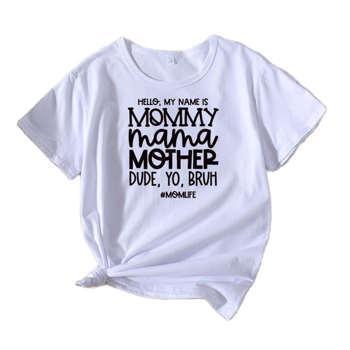 Kvinder Sjov Statement Grafik T-shirt Stilla