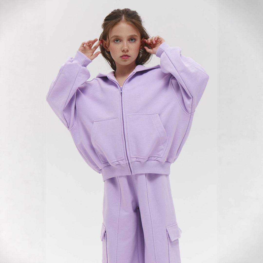 Kvinder casual hoodie jakke og løse joggingbukser sæt Skovae
