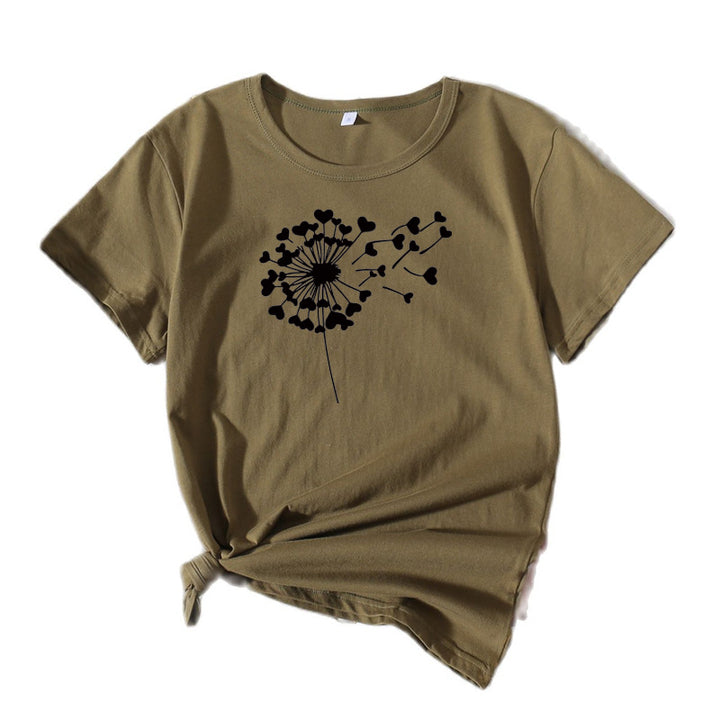 Damer stilfuldt grafisk T-shirt Stilla