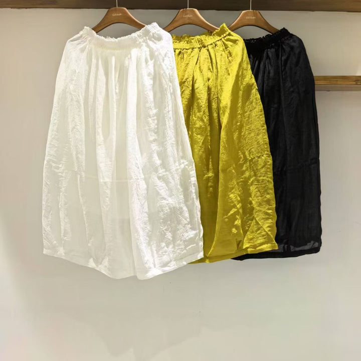 Femme Samlet Talje Maxi Nederdel Stilla
