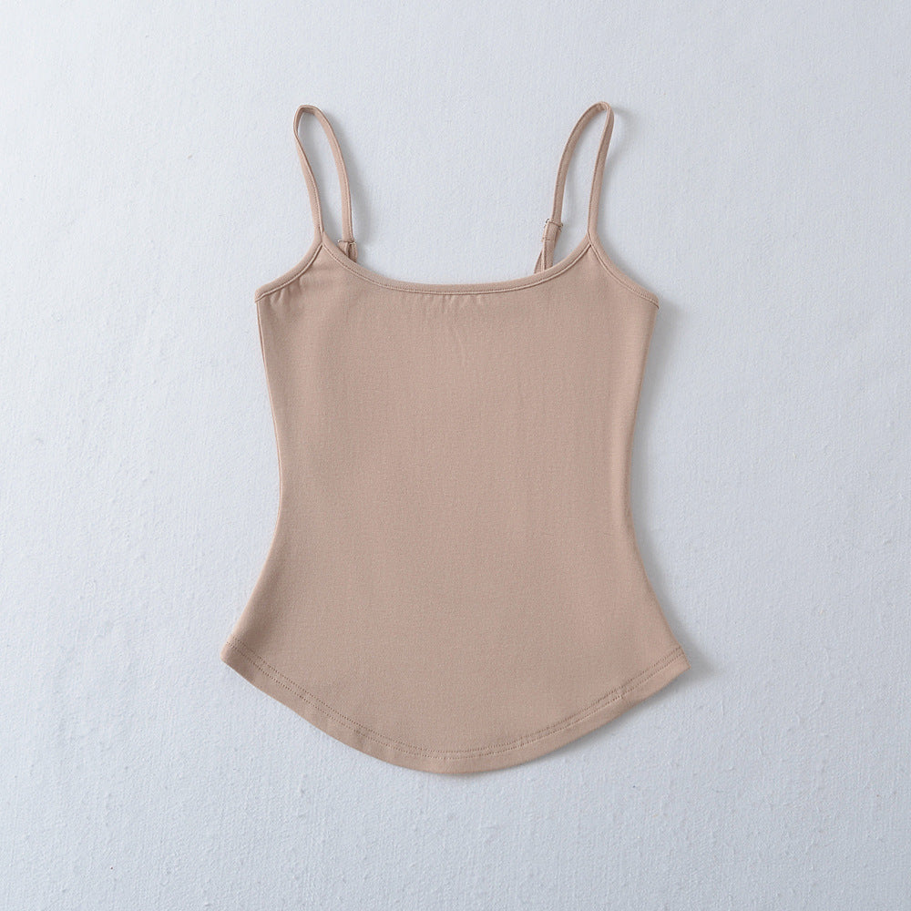 Dame tanktop i åndbart strækmateriale med fin pasform Stilla