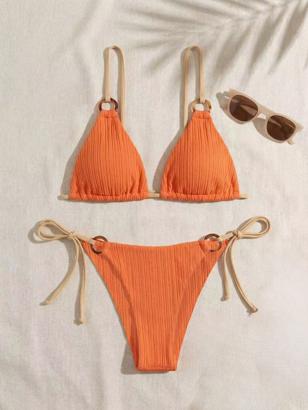Dame trekantsbikini med justerbare stropper Skovae