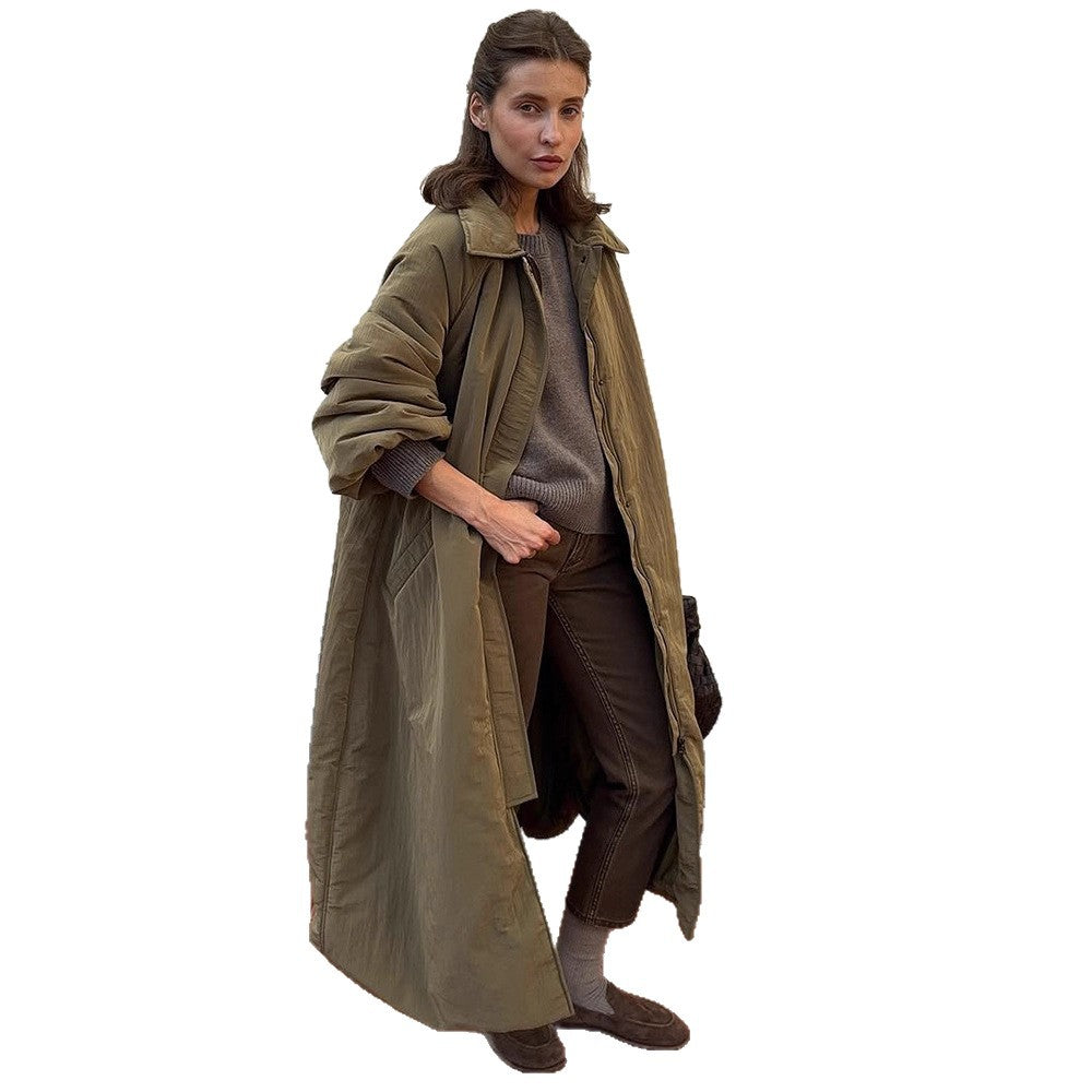Dame Oversized Steppjakke med elegant snit og praktiske lommer Stilla
