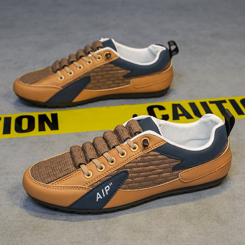 Herre Sporty Fletmønster Sneakers Stilla