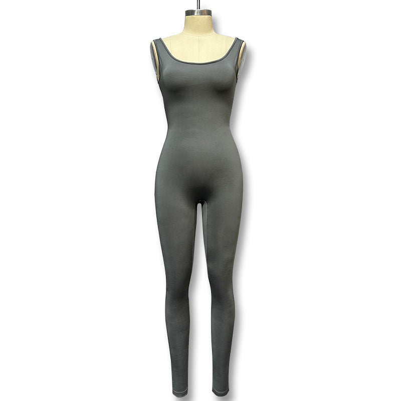 Dame Figurtilpasset Bodystocking med skulderfri design Skovae