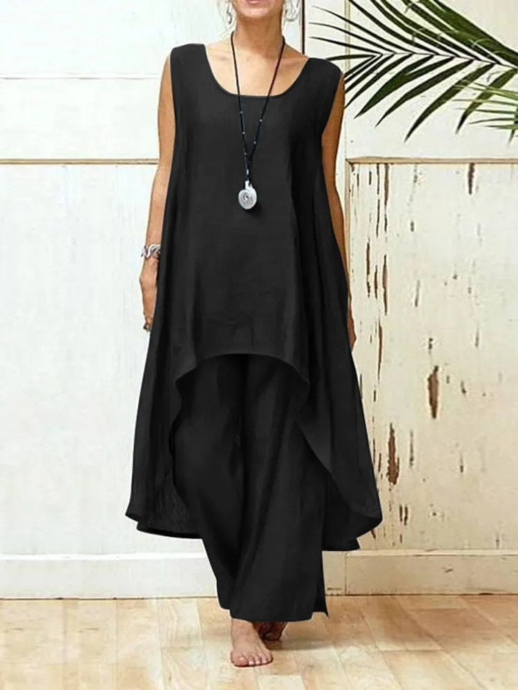 Damer Flydende Tunika Maxi Overall Stilla