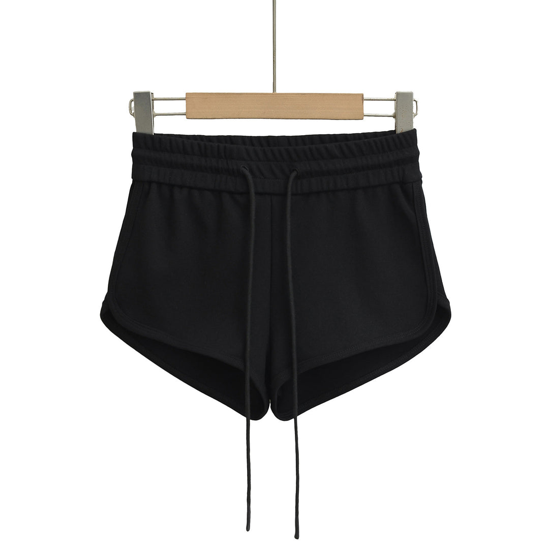 Dame Sporty Fritidsshorts med høj talje og komfortabel pasform Stilla