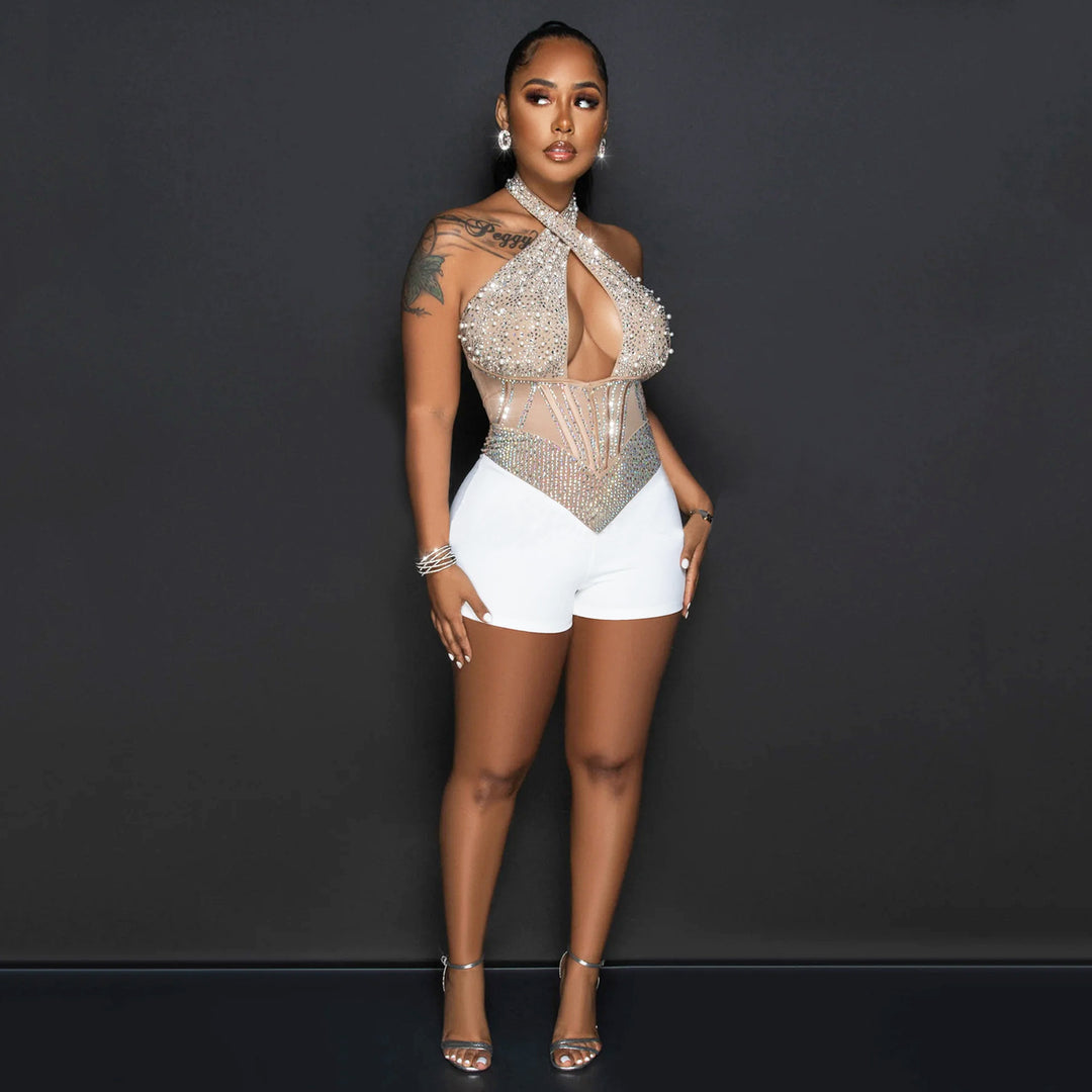 Dame Dekoreret Cut-Out Jumpsuit Stilla
