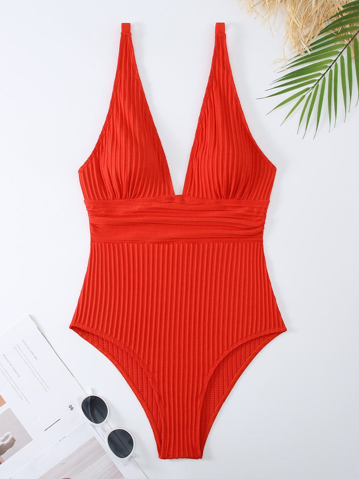 Dame High-Cut Ribbenstykke Badedragt Stilla