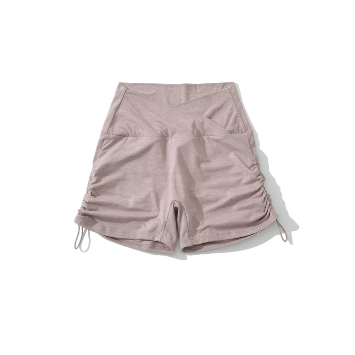 Dame Sporty Shorts med flæsedetalje og justerbar talje Stilla