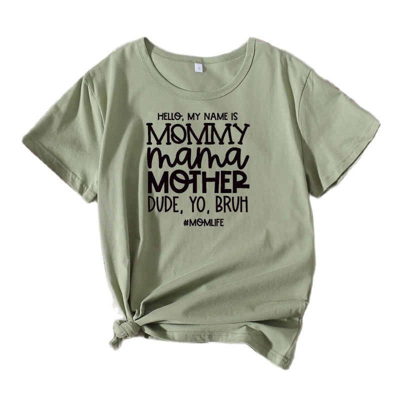 Kvinder Sjov Statement Grafik T-shirt Stilla