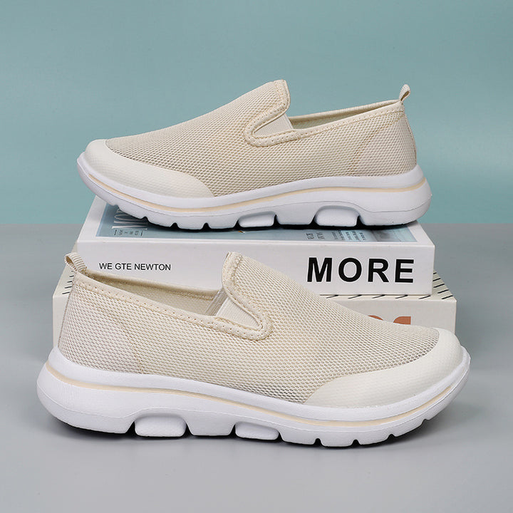Dame nan ergonomisk Flex-Rejse-Sandal med ventileret mesh og udtagelig komfortsål Skovae