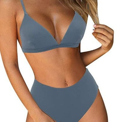 Femme Højskåret Trekant-Bikini-Sæt Stilla