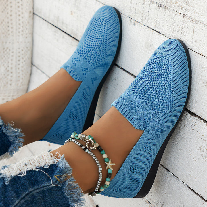Dame åndbare Slip-On Sneakers Stilla