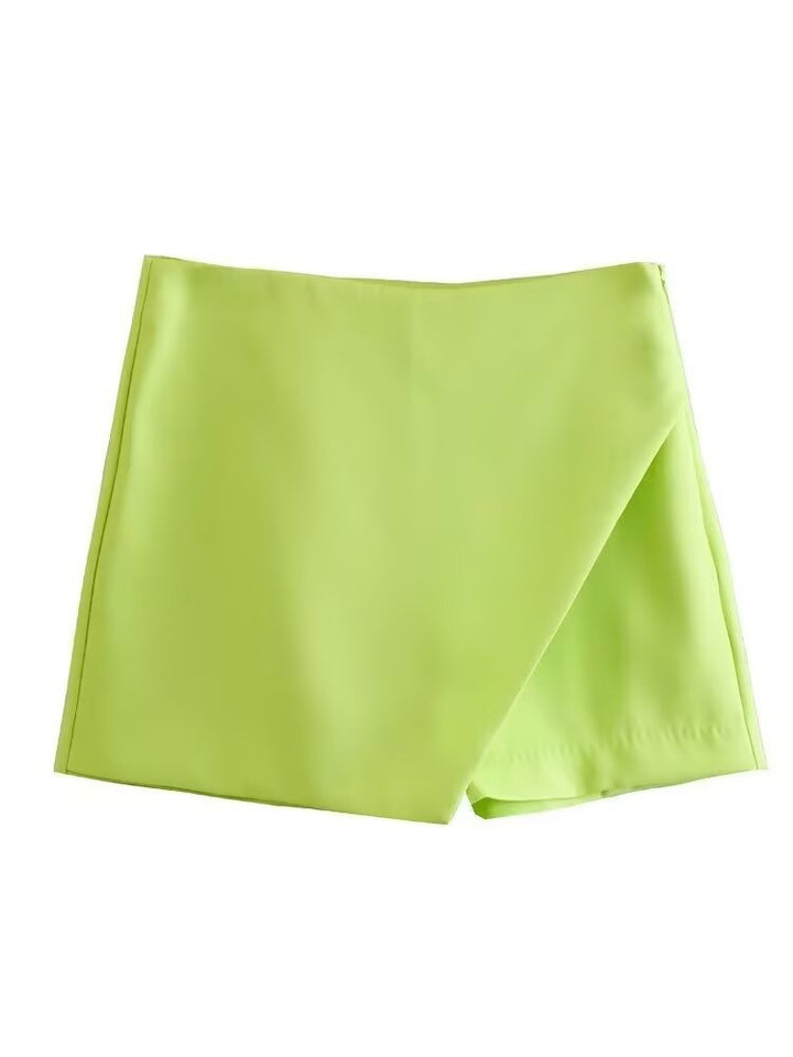 Dame mode wrap shorts lavet af højkvalitets, elastisk materiale Skovae