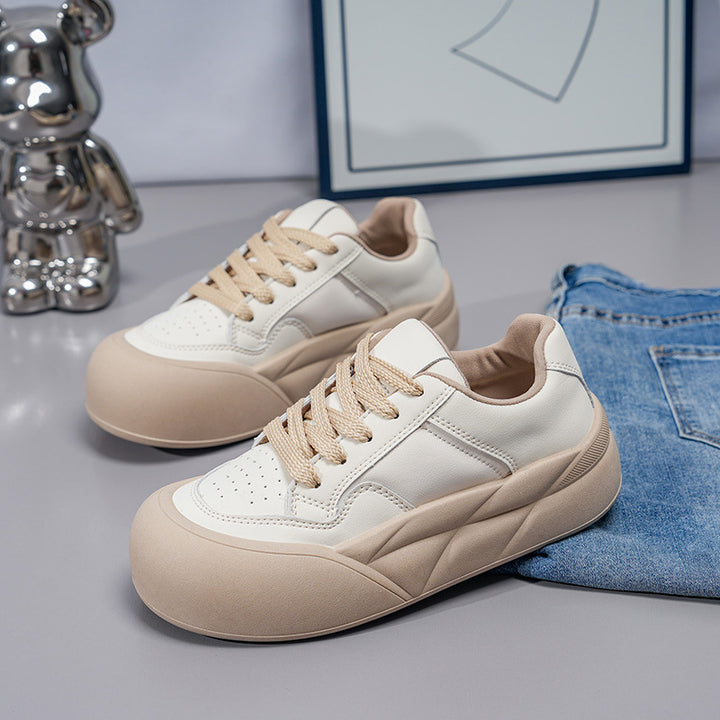 Dame Sneakers med moderne plateau sål og åndbare overmaterialer Stilla
