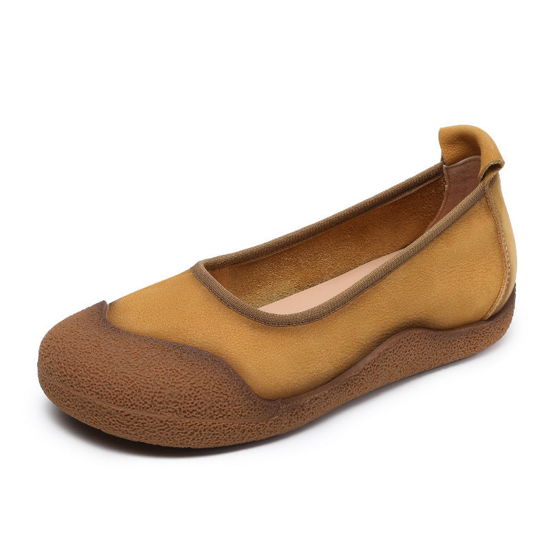 Dame Ultra-Komfort Slip-On Ballerinaer med blødt polstret fodseng Stilla