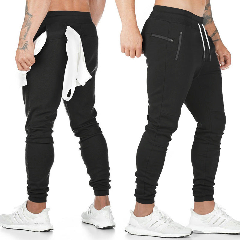 Herre sportlige joggingbukser med elastisk talje og funktionelle lommer Stilla