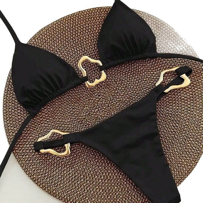 Dame Triangle Bralette Bikini Sæt Stilla