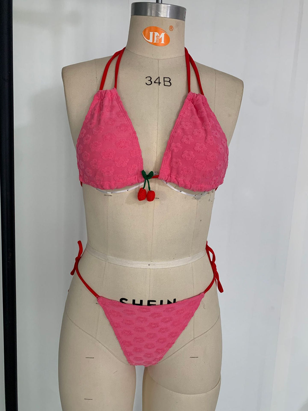 Dame Triangel-Bikini med legende dekorative elementer Skovae