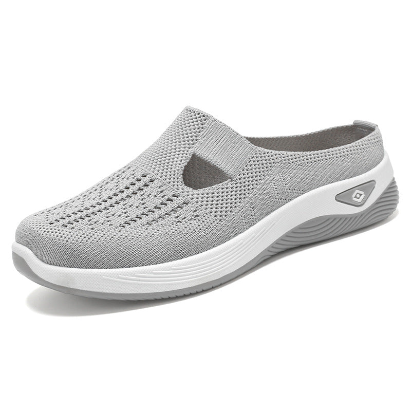 Dame Slip-On Komfort Vandrestøvler med åndbart strikdesign Stilla