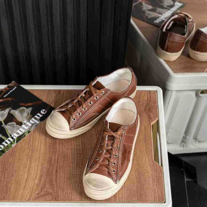 Dame Sneakers i klassisk vintage-stil med robust overdel og slidstærk sål Stilla