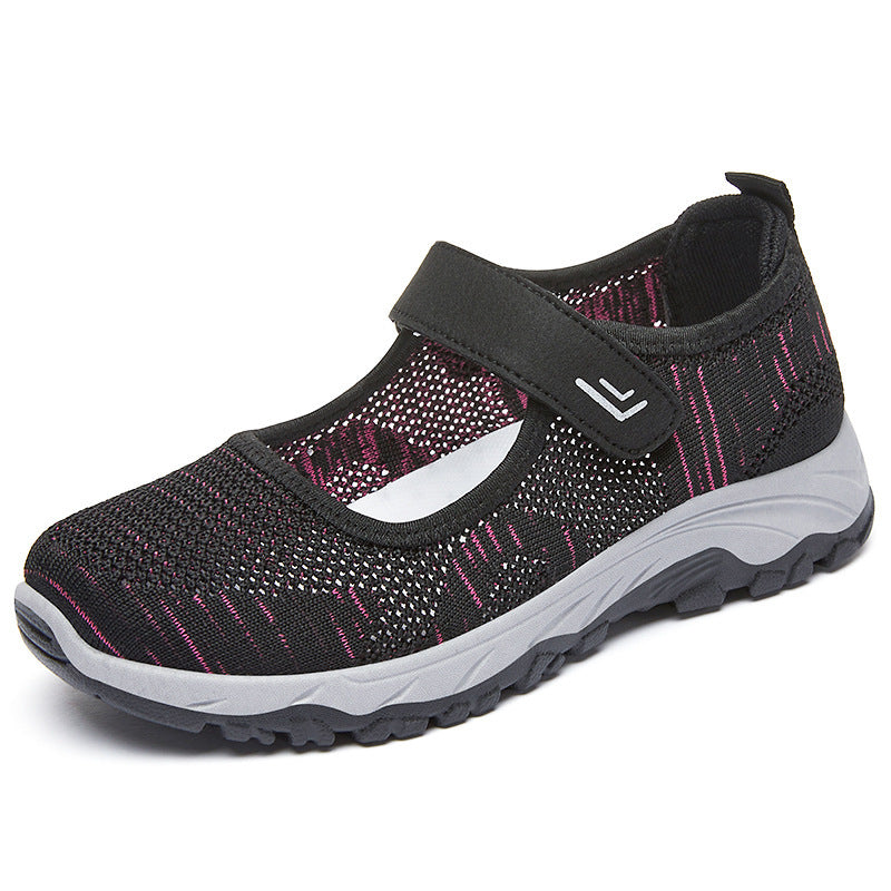 Dame Sportslige Mary Jane Sneakers med åndbart overmateriale Stilla